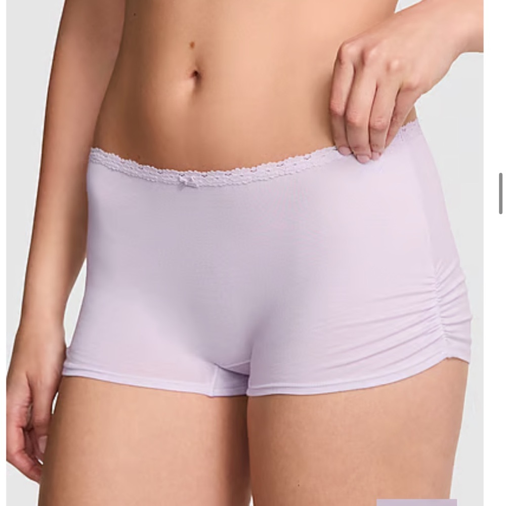 PINK Victoria's Secret Light Purple  Boyshort Pantie